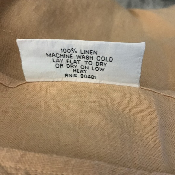 Vintage Aly Wear 100% Linen Top - Picture 5 of 5